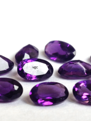 Natural 3×4 mm African Amethyst Oval Faceted AAA Quality – Amethyst Oval Faceted 3x4mm