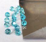 Natural 3 mm Apatite Round Faceted AAA Quality – Apatite Round Faceted 3mm