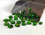 Natural 3×5 mm Chrome Diopside Oval Cut Faceted AAA Quality – Chrome Diopside Oval Faceted 3x5mm