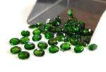 Natural 3×5 mm Chrome Diopside Oval Cut Faceted AAA Quality – Chrome Diopside Oval Faceted 3x5mm