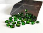 Natural 3×5 mm Chrome Diopside Oval Cut Faceted AAA Quality – Chrome Diopside Oval Faceted 3x5mm