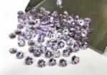Natural 3 mm Pink Amethyst Round Faceted AAA Quality – Amethyst Round Faceted 3mm