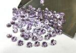Natural 3 mm Pink Amethyst Round Faceted AAA Quality – Amethyst Round Faceted 3mm