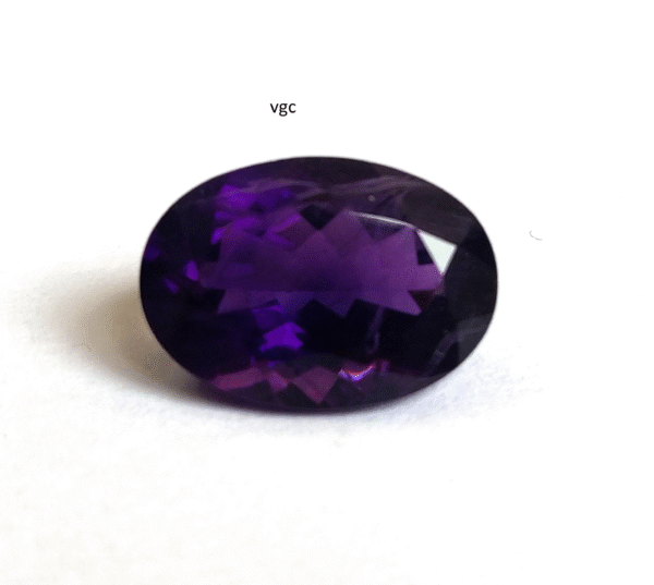 Natural 9×11 mm African Amethyst Oval Faceted AAA Quality – Amethyst Oval Faceted 9x11mm