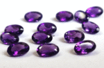 Natural 3×4 mm African Amethyst Oval Faceted AAA Quality – Amethyst Oval Faceted 3x4mm