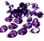 Natural 4×6 mm African Amethyst Pear Faceted AAA Quality – Amethyst Pear Faceted 4x6mm