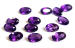 Natural 3×4 mm African Amethyst Oval Faceted AAA Quality – Amethyst Oval Faceted 3x4mm