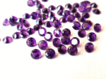 Natural 2.5 mm African Amethyst Round Faceted AAA Quality – Amethyst Round Faceted 2.5mm