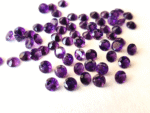 Natural 2.5 mm African Amethyst Round Faceted AAA Quality – Amethyst Round Faceted 2.5mm