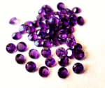 Natural 2.5 mm African Amethyst Round Faceted AAA Quality – Amethyst Round Faceted 2.5mm