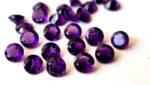 Natural 6 mm African Amethyst Round Faceted AAA Quality – Amethyst Round Faceted 6mm