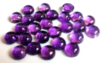 Natural 16 mm African Amethyst Round Cabochon Flat Back AAA Quality – Amethyst Round Cabochon