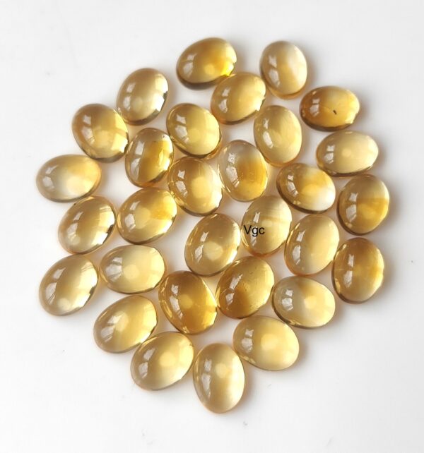 Natural 3×5 mm Citrine Oval Cabochon AAA Quality – Citrine Oval Cabochon 3x5mm