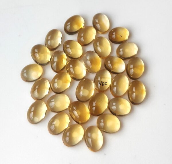 Natural 3×5 mm Citrine Oval Cabochon AAA Quality – Citrine Oval Cabochon 3x5mm