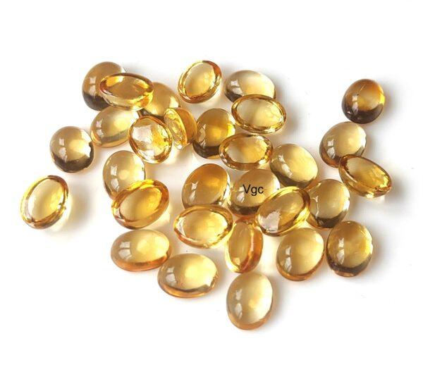 Natural 3×5 mm Citrine Oval Cabochon AAA Quality – Citrine Oval Cabochon 3x5mm