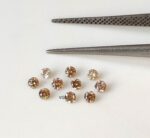 Natural Brown Diamond Brilliant Cut 3 mm Round – Brown Color Diamond 3mm