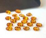 Natural Top Deep Color Brandy 5×7 mm Citrine Oval Cut Faceted AAA Quality – Top Deep Color Brandy Citrine Oval Faceted 5x7mm