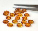 Natural Top Deep Color Brandy 6×8 mm Citrine Oval Cut Faceted AAA Quality – Top Deep Color Brandy Citrine Oval Faceted 6x8mm
