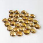 Natural 5 mm Citrine Round Rose Cut AAA Quality – Citrine Round Rose Cut 5mm