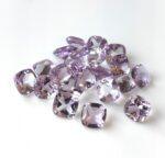Natural 5 mm Pink Amethyst Cushion Faceted AAA Quality – Amethyst Cushion Faceted 5mm