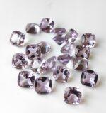 Natural 7 mm Pink Amethyst Cushion Faceted AAA Quality – Amethyst Cushion Faceted 7mm