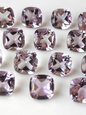 Natural 5 mm Pink Amethyst Cushion Faceted AAA Quality – Amethyst Cushion Faceted 5mm