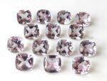 Natural 7 mm Pink Amethyst Cushion Faceted AAA Quality – Amethyst Cushion Faceted 7mm
