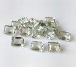 Natural 4×6 mm Green Amethyst Octagon Faceted AAA Quality – Amethyst Octagon Faceted 4x6mm