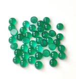 Natural Green Onyx 10 mm Round Cabochon – Green Onyx Round Cabochon 10mm