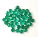 Natural Green Onyx 10 mm Round Cabochon – Green Onyx Round Cabochon 10mm