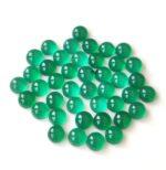 Natural Green Onyx 10 mm Round Cabochon – Green Onyx Round Cabochon 10mm