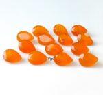 Natural Carnelian 5×7 mm Pear Cut Faceted – Carnelian Pear Faceted 5x7mm