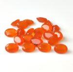 Natural Carnelian 4×6 mm Oval Cut Faceted – Carnelian Oval Faceted 4x6mm