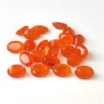Natural Carnelian 4×6 mm Oval Cut Faceted – Carnelian Oval Faceted 4x6mm