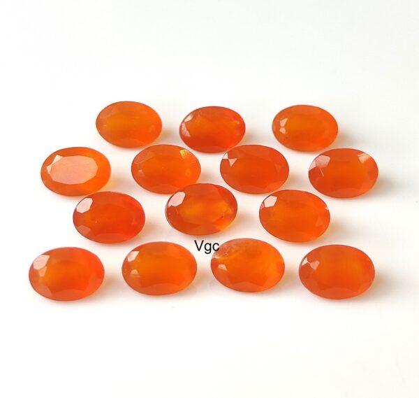 Natural Carnelian 4×6 mm Oval Cut Faceted – Carnelian Oval Faceted 4x6mm