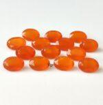 Natural Carnelian 4×6 mm Oval Cut Faceted – Carnelian Oval Faceted 4x6mm
