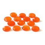 Natural Carnelian 4×6 mm Oval Cut Faceted – Carnelian Oval Faceted 4x6mm