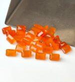 Natural Carnelian 5×7 mm Octagon Cut Faceted – Carnelian Octagon Faceted 5x7mm