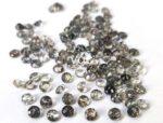 Natural 5 mm Black Rutilated Quartz Round Cut Faceted Top Quality – Rutilated Quartz Round Faceted 5mm