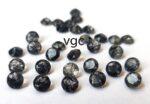 Natural 5 mm Black Rutilated Quartz Round Cut Faceted Top Quality – Rutilated Quartz Round Faceted 5mm