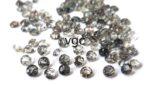 Natural 5 mm Black Rutilated Quartz Round Cut Faceted Top Quality – Rutilated Quartz Round Faceted 5mm