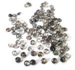 Natural 5 mm Black Rutilated Quartz Round Cut Faceted Top Quality – Rutilated Quartz Round Faceted 5mm