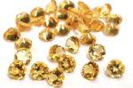 Natural 7 mm Citrine Round Cut Faceted AAA Quality – Citrine Round Faceted 7mm