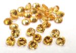 Natural 7 mm Citrine Round Cut Faceted AAA Quality – Citrine Round Faceted 7mm