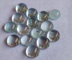 Natural 5 mm Aquamarine Round Cabochon AAA Quality – Aquamarine Round Cabochon 5mm