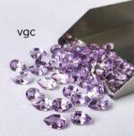 Natural 3×5 mm Pink Amethyst Pear Faceted AAA Quality – Amethyst Pear Faceted 3x5mm