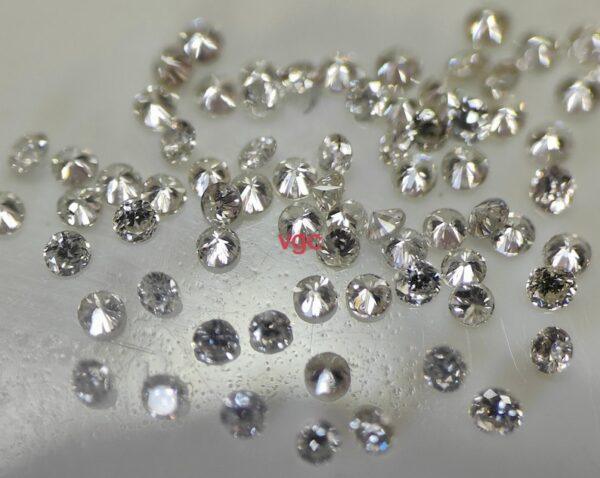Natural White Diamond EF Color Brilliant Cut 1.5 mm Round – E-F White Color Diamond 1.5mm