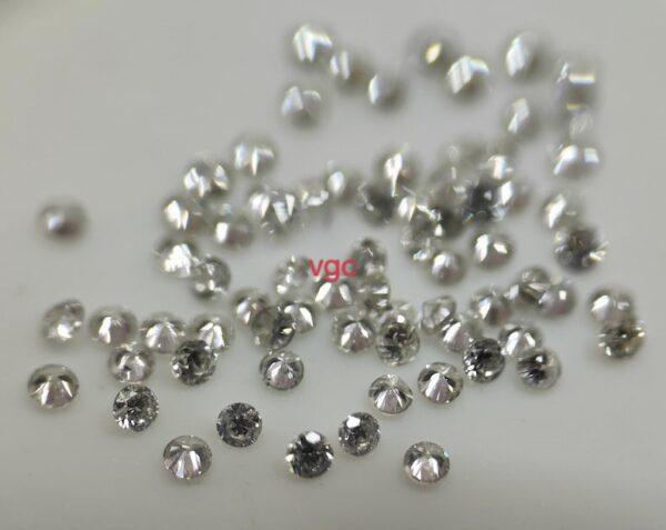 Natural White Diamond EF Color Brilliant Cut 1.5 mm Round – E-F White Color Diamond 1.5mm