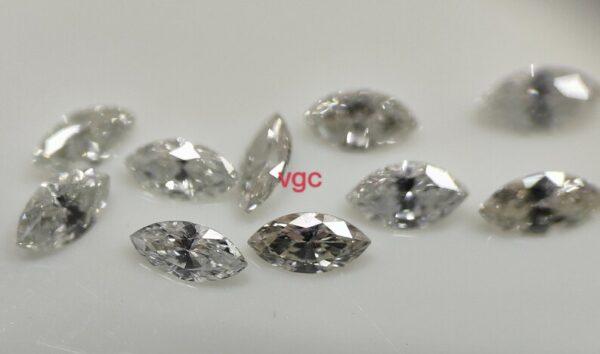 Natural White Diamond EF Color Brilliant Cut 1.5×3 mm Marquise – E-F White Color Diamond 1.5x3mm
