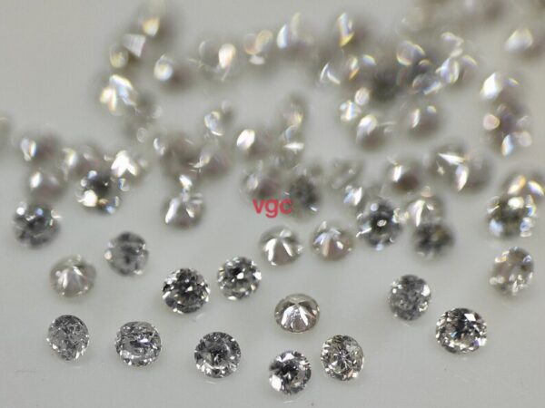 Natural White Diamond EF Color Brilliant Cut 1.5 mm Round – E-F White Color Diamond 1.5mm